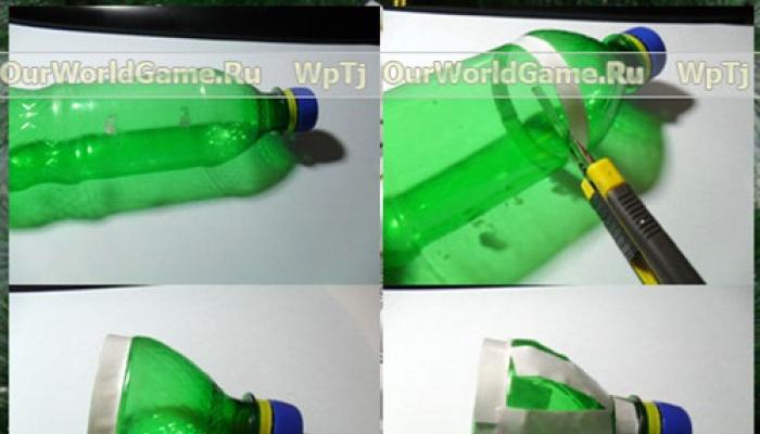 Поделка "новогодний колокольчик из пластиковой бутылки" своими руками